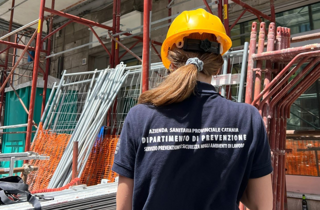 Asp di Catania. Sicurezza sul lavoro. 1.043 controlli e sanzioni per oltre 1 milione di euro